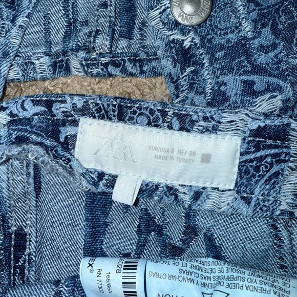 Zara Denim Blue Skirt - Picture 3 of 5